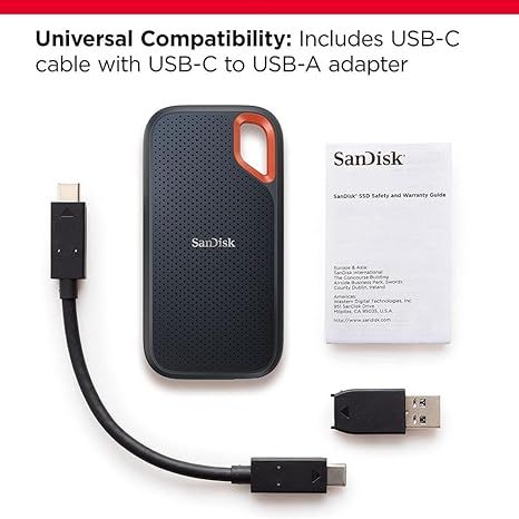 SanDisk 2TB Extreme Portable SSD