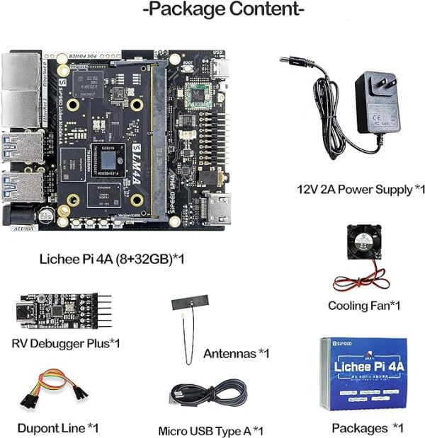 LicheePi 4A 64bit LPDDR4X 8GB